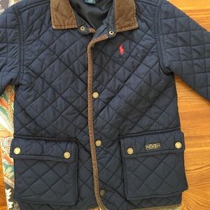 Amazing Polo jacket size 7 Navy Blue :)